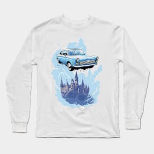 Flying Car - Wizard Long Sleeve T-Shirt